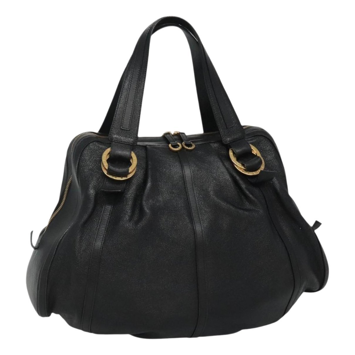Chandra leather handbag
