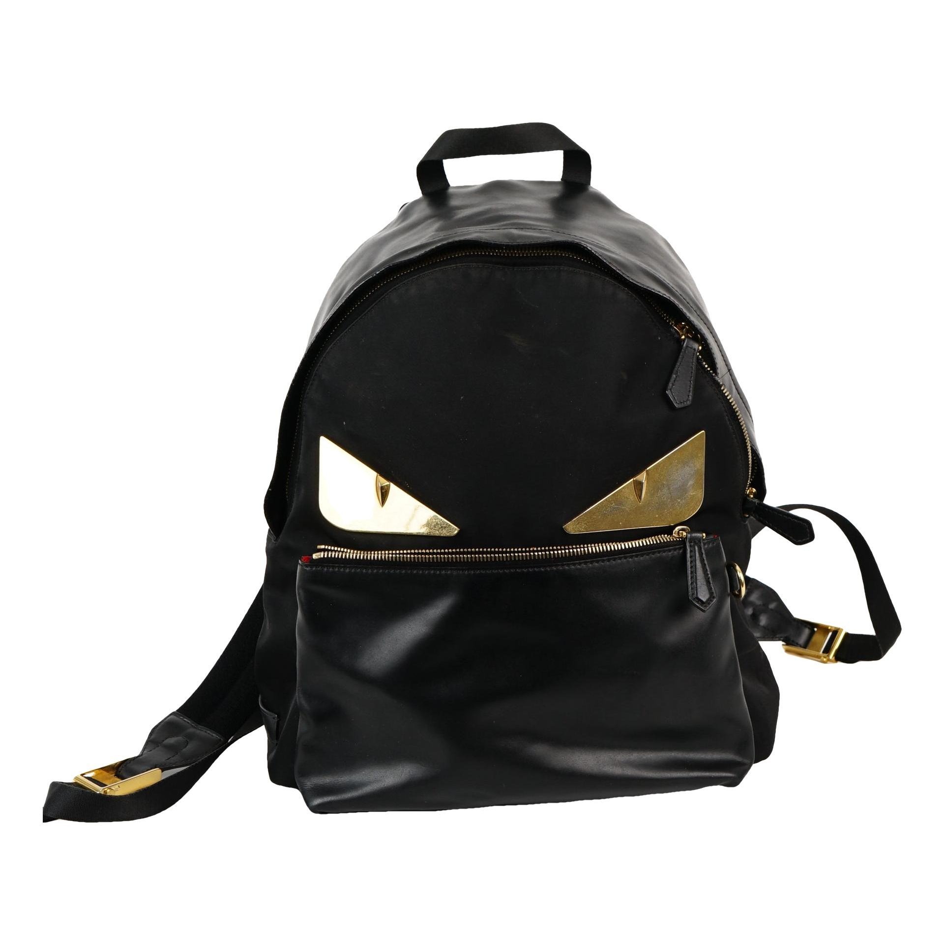 Leather backpack