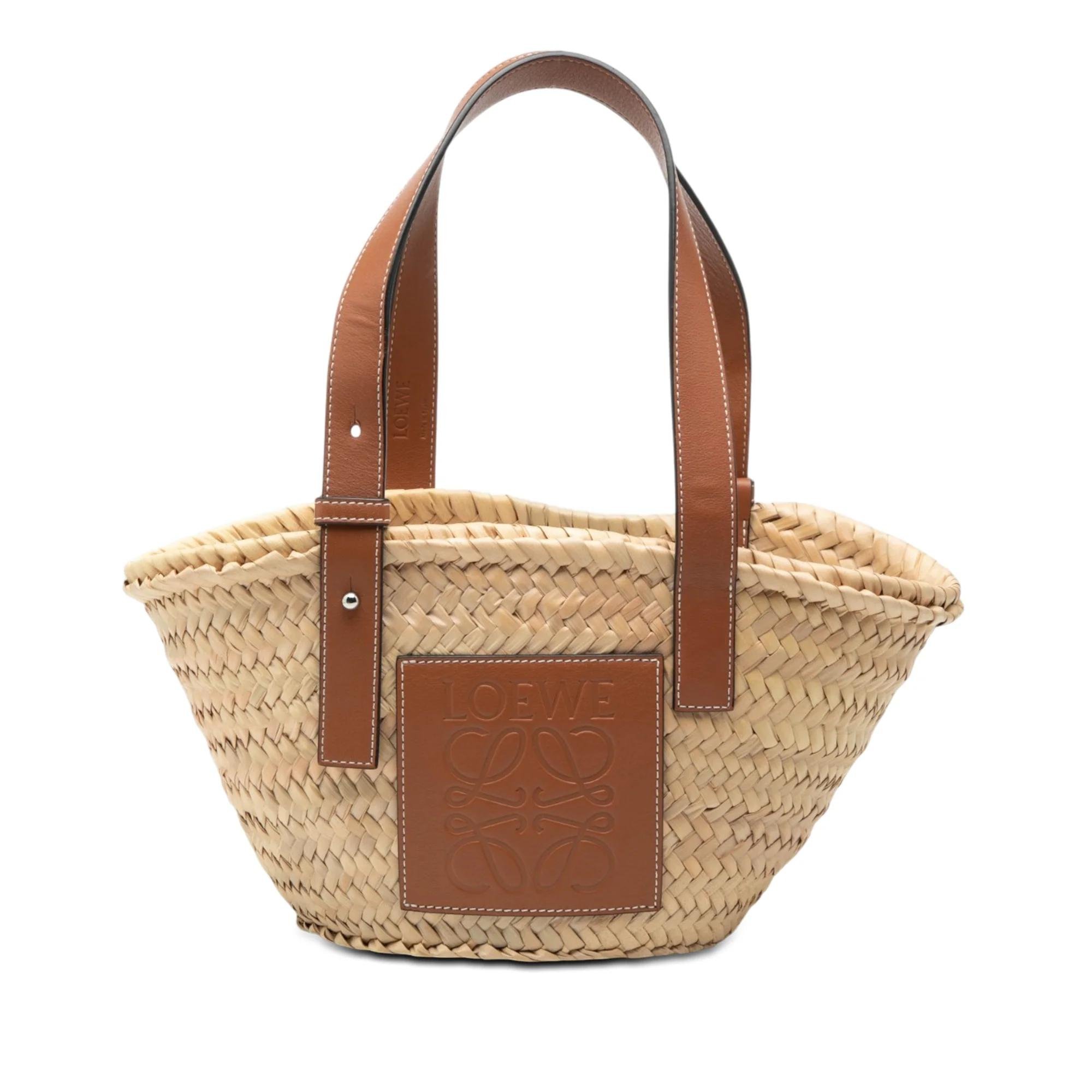 Anagram leather tote