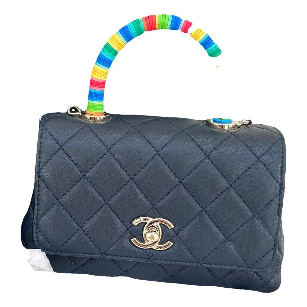 Coco Handle leather handbag