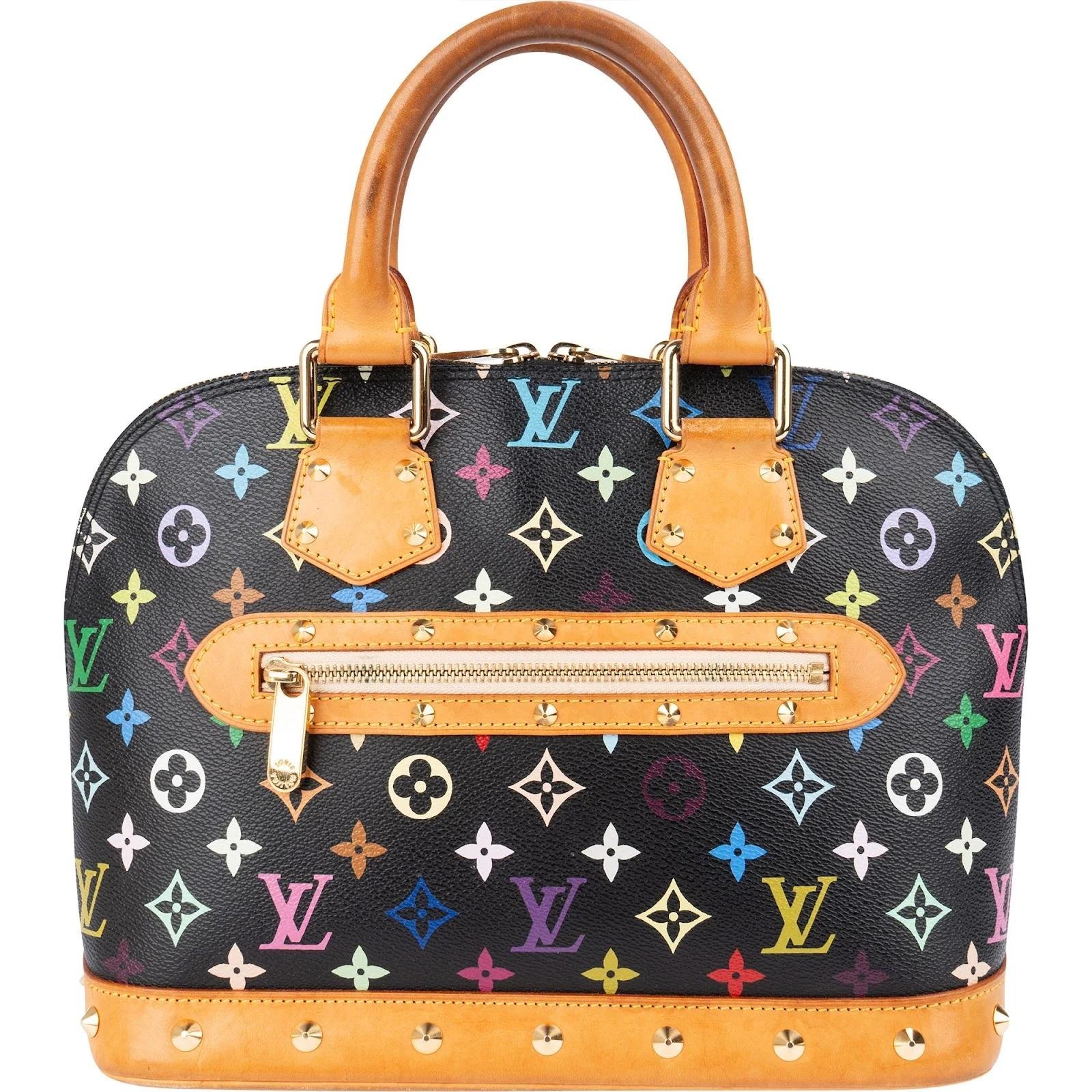 Alma leather handbag