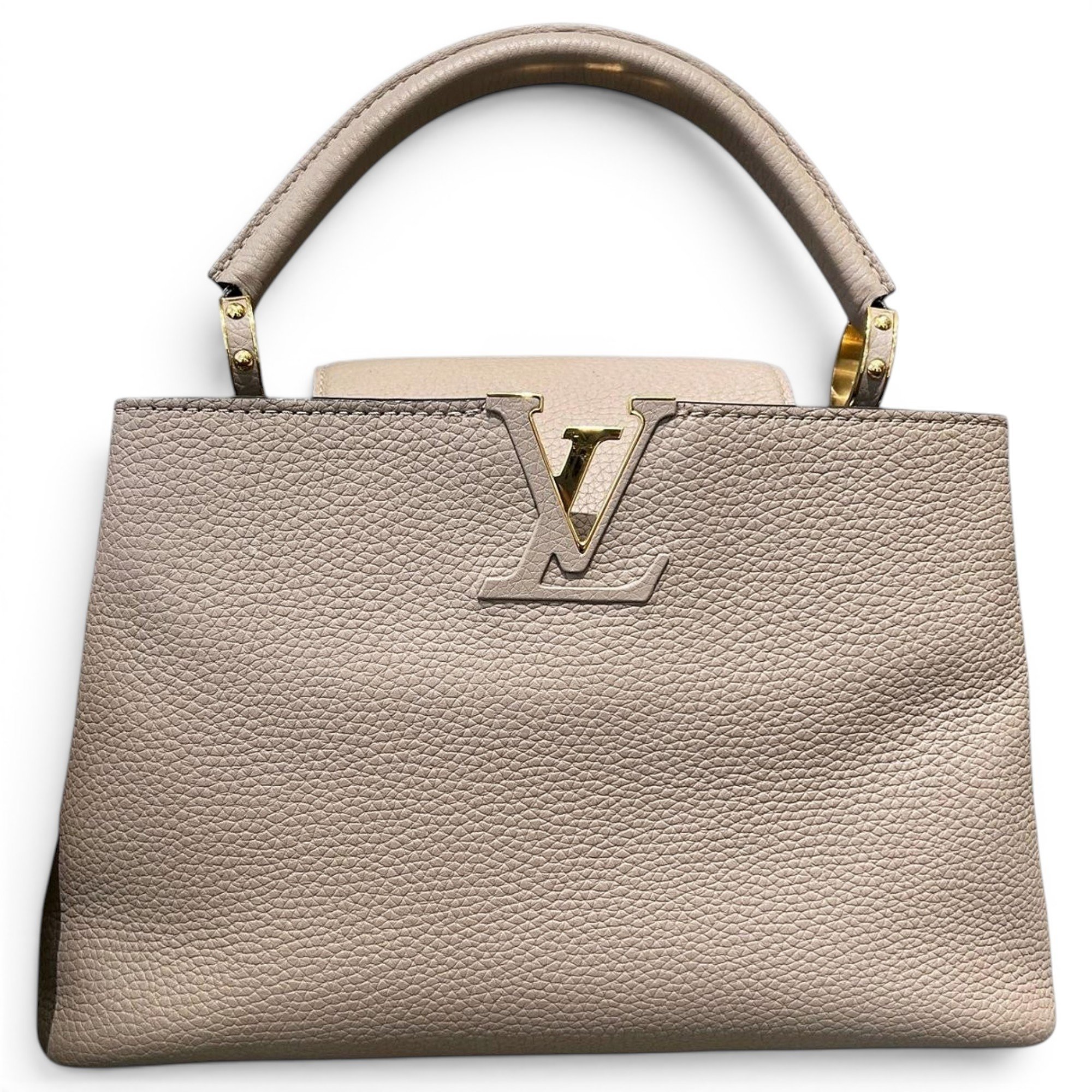 Capucines leather handbag