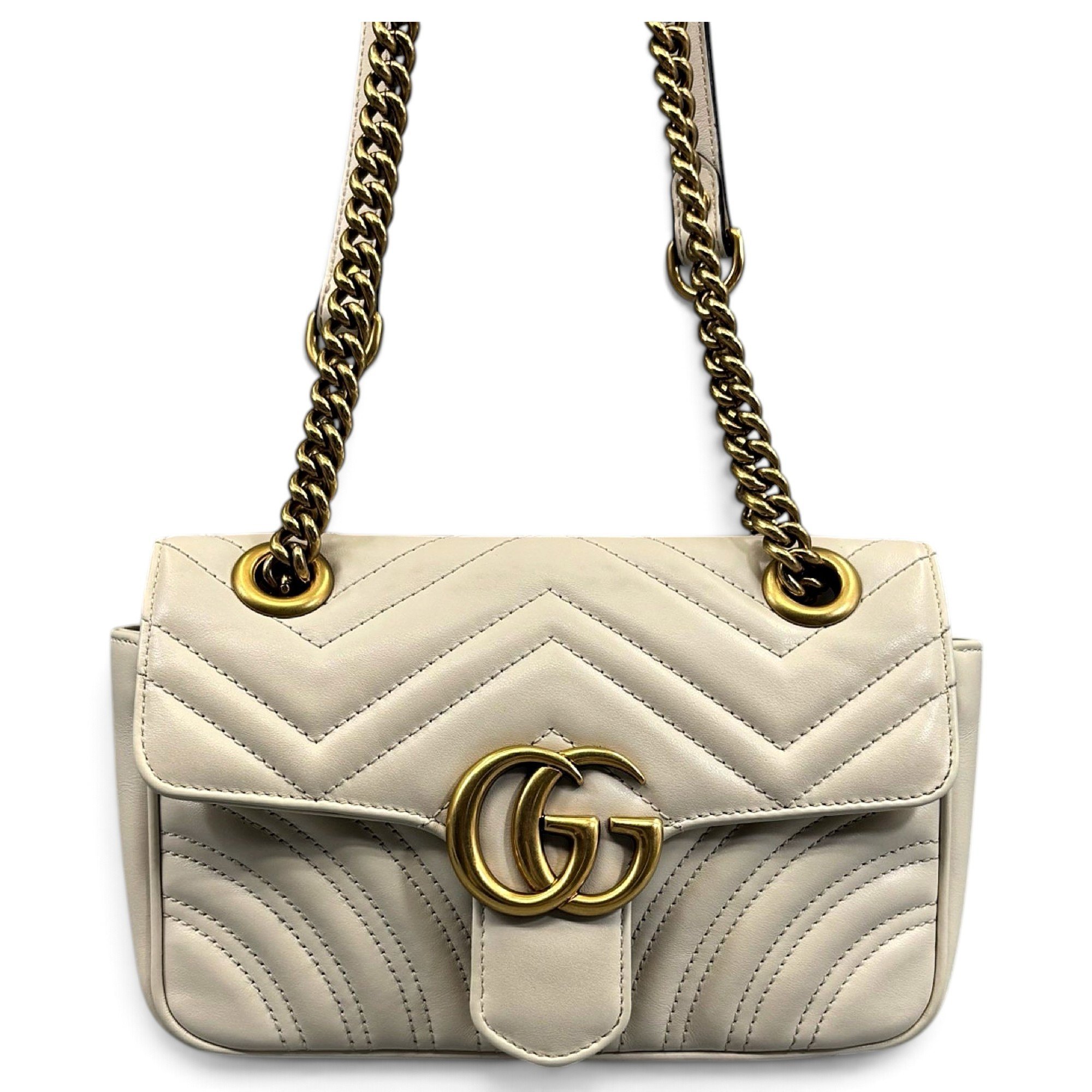GG Marmont Chain leather handbag