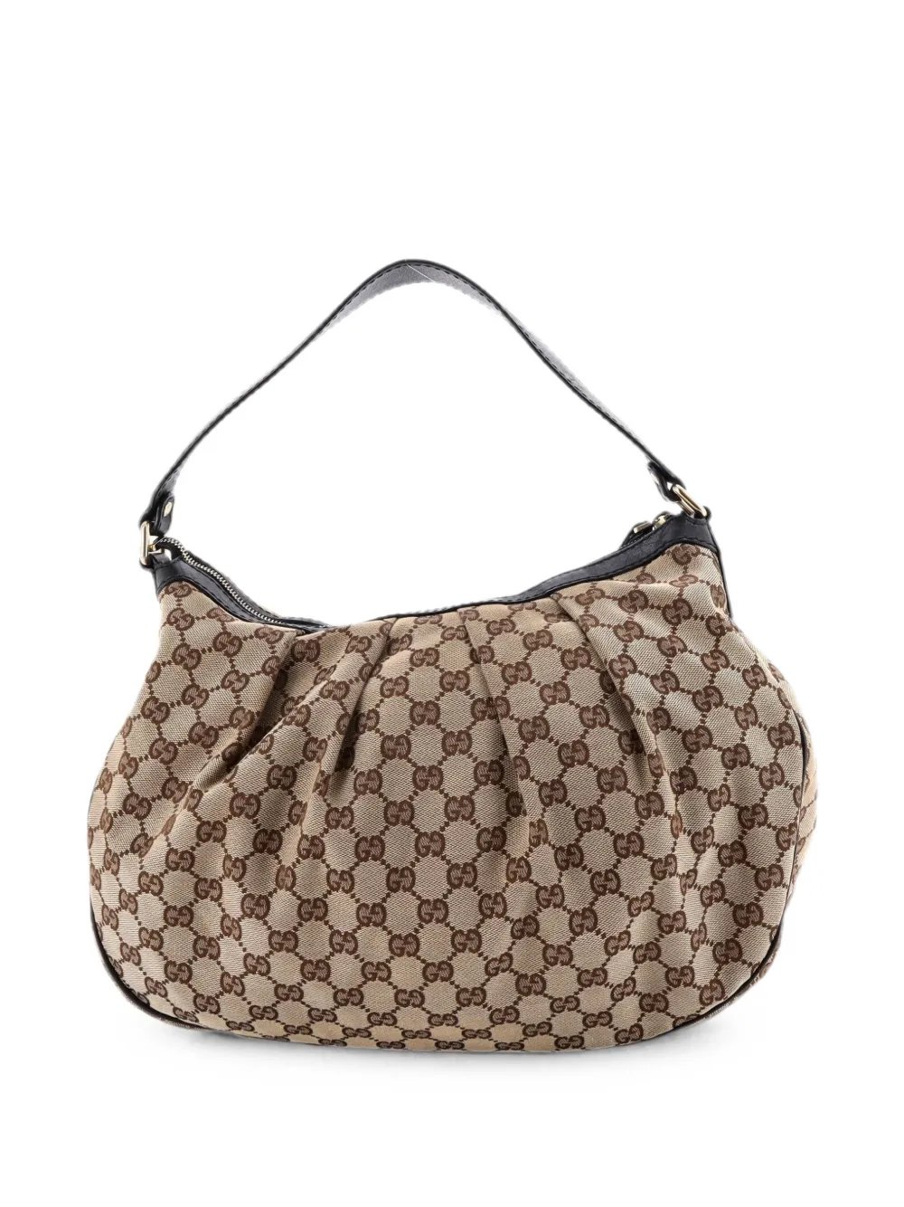 Sukey GG Canvas with Leather Medium hobo bag