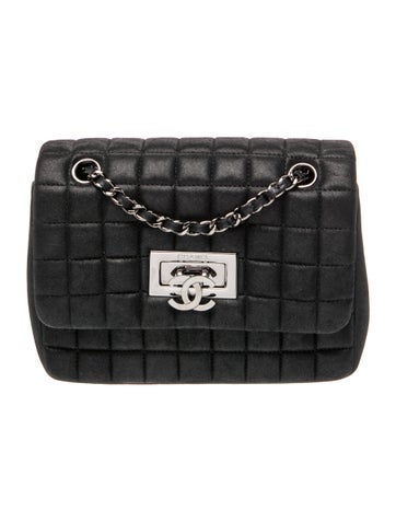 CC Square Quilt Flap Bag