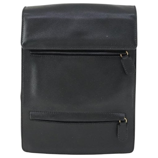 Leather backpack