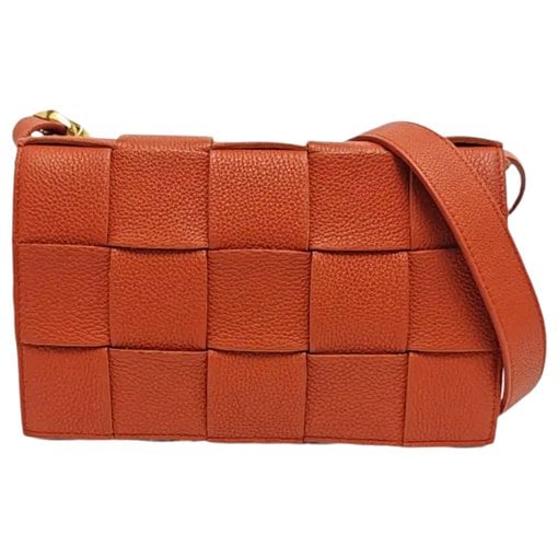 Brick Cassette leather crossbody bag