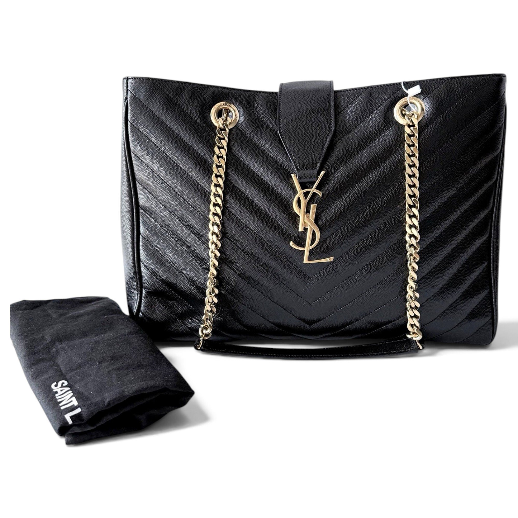 Loulou Shopping leather tote