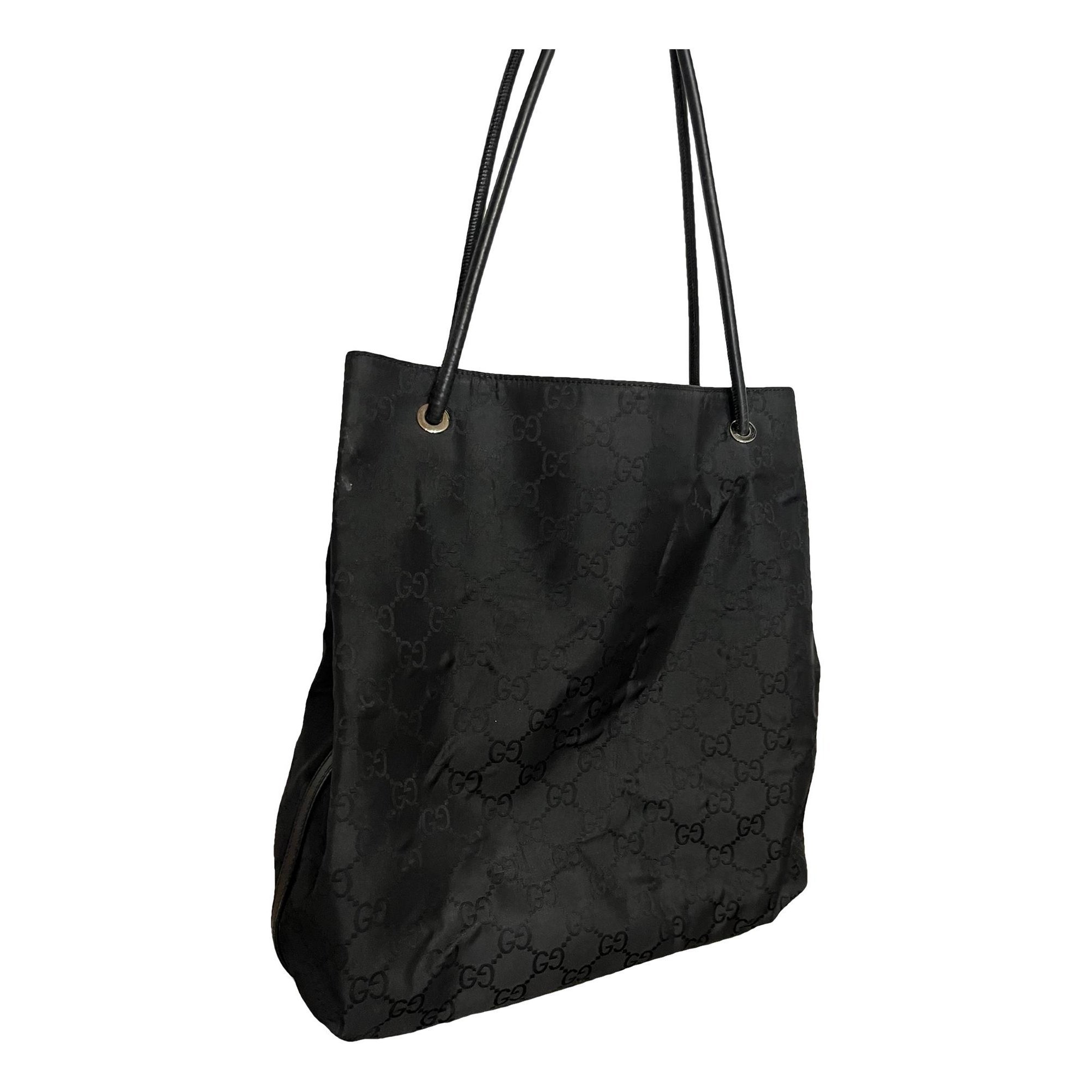 Leather tote