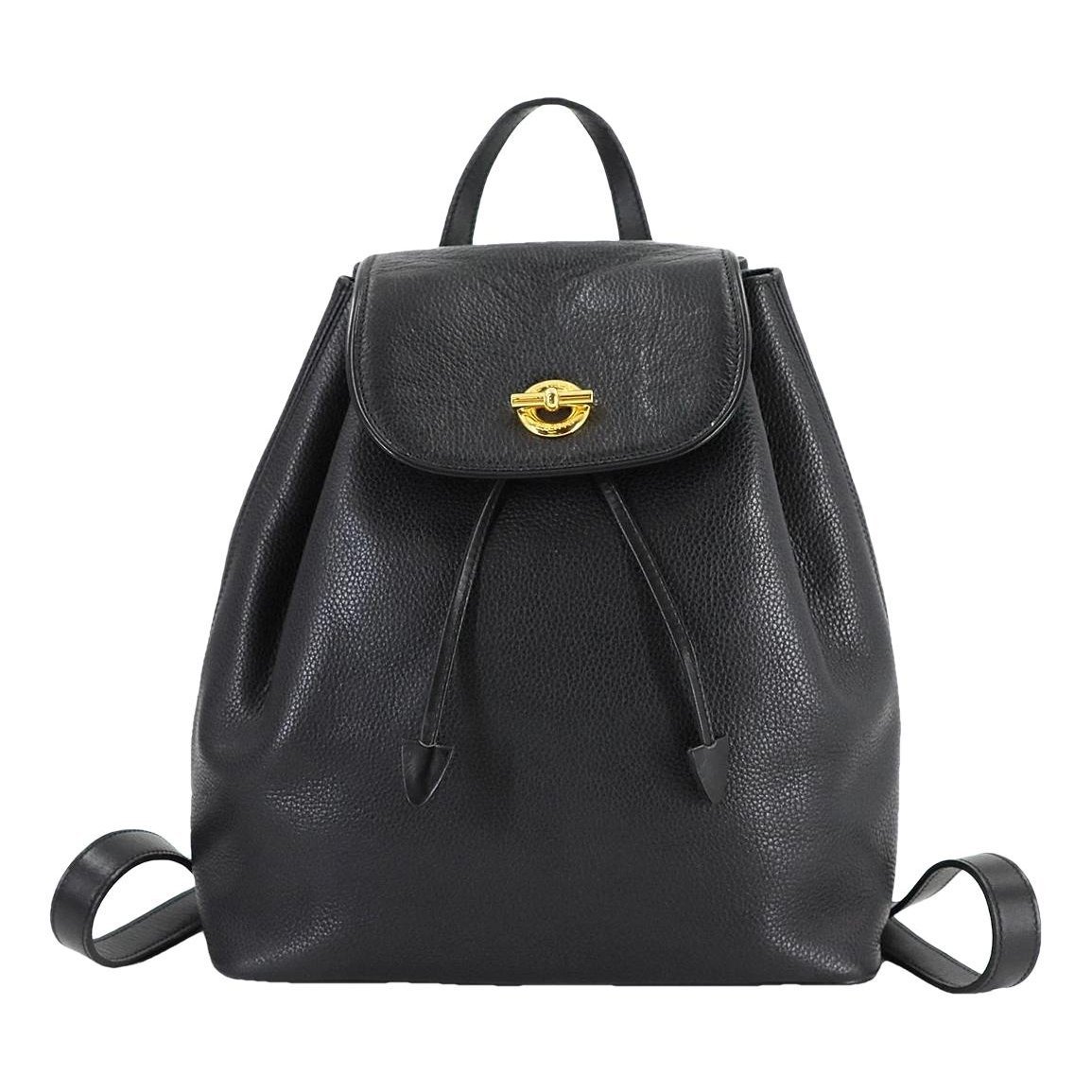 Leather backpack