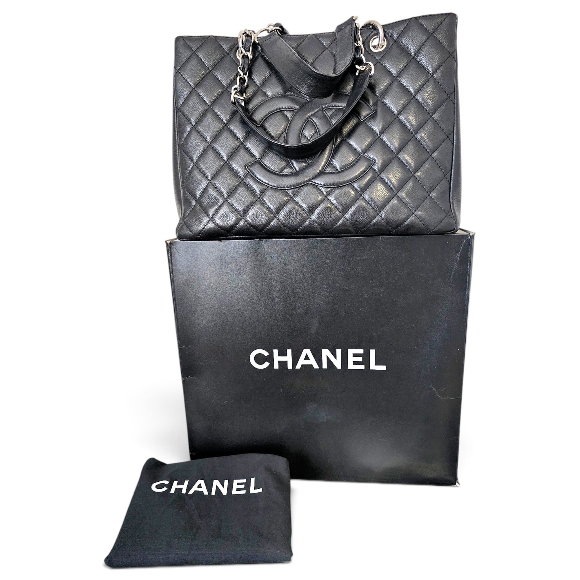 Grand shopping leather tote