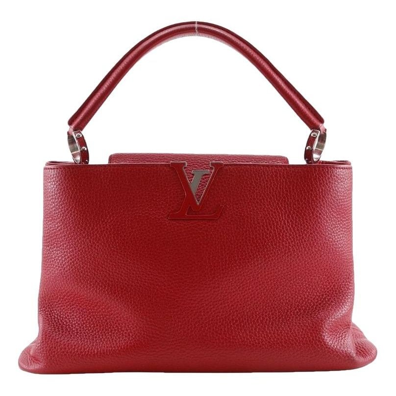 Capucines leather handbag