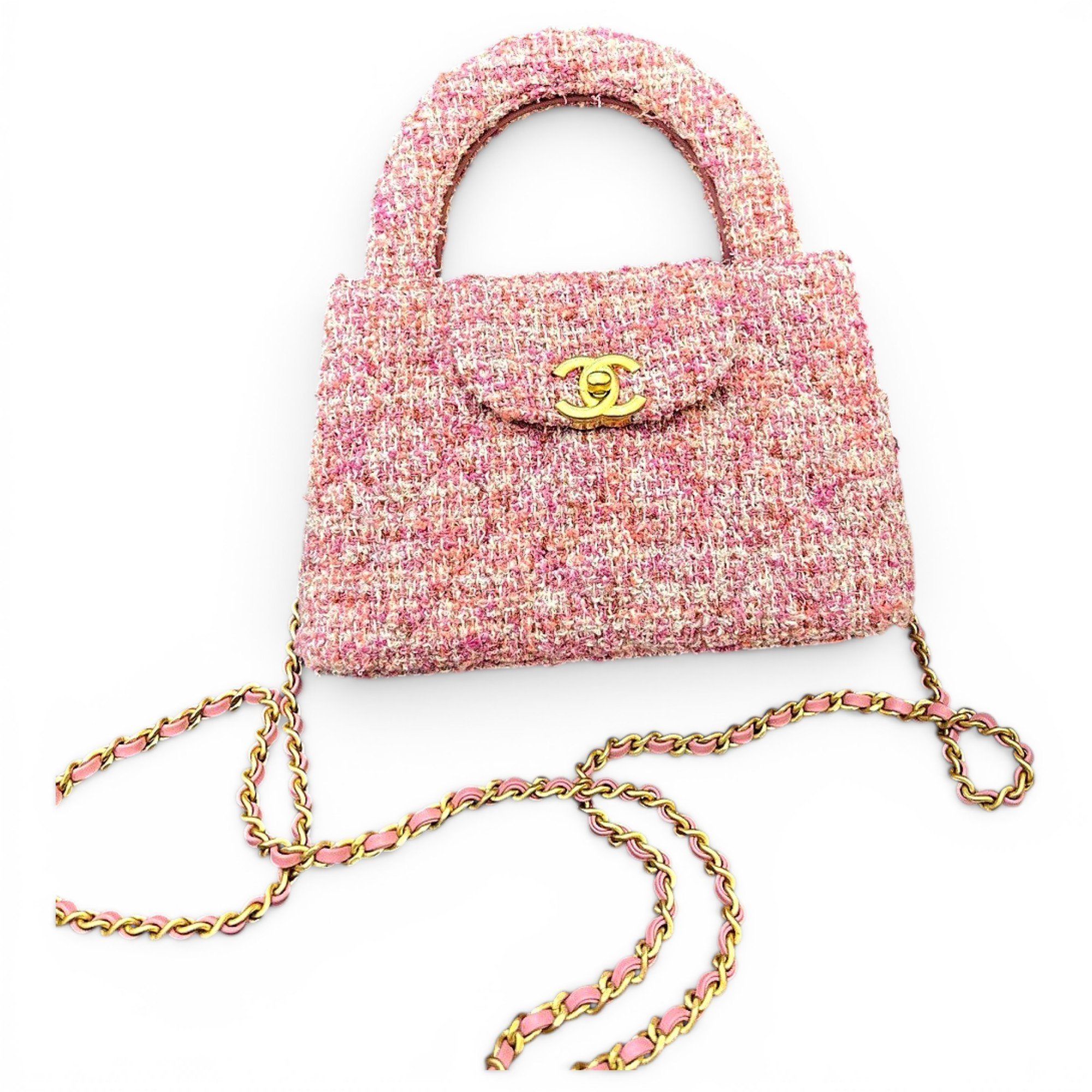 Tweed handbag
