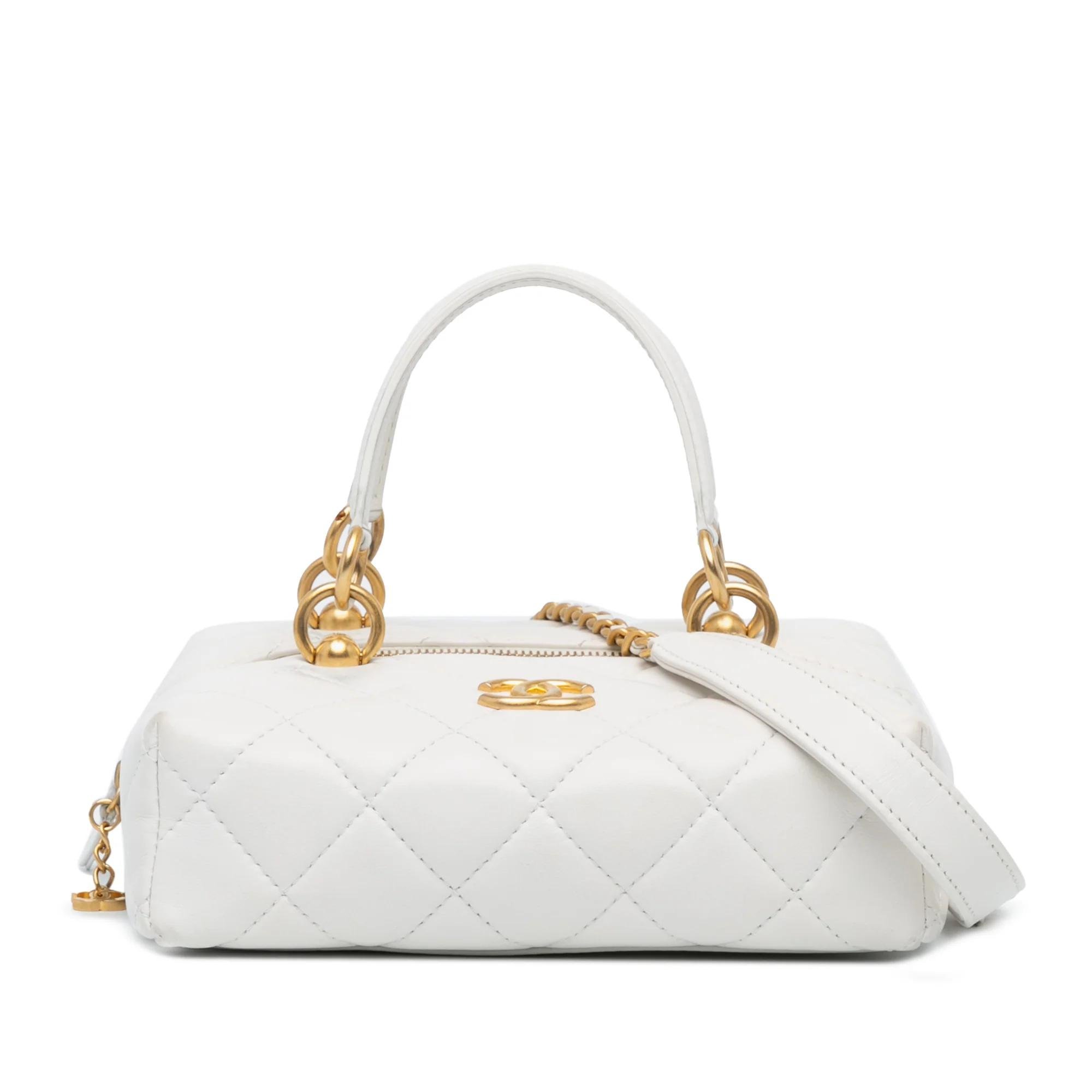 Timeless Classique Top Handle leather handbag