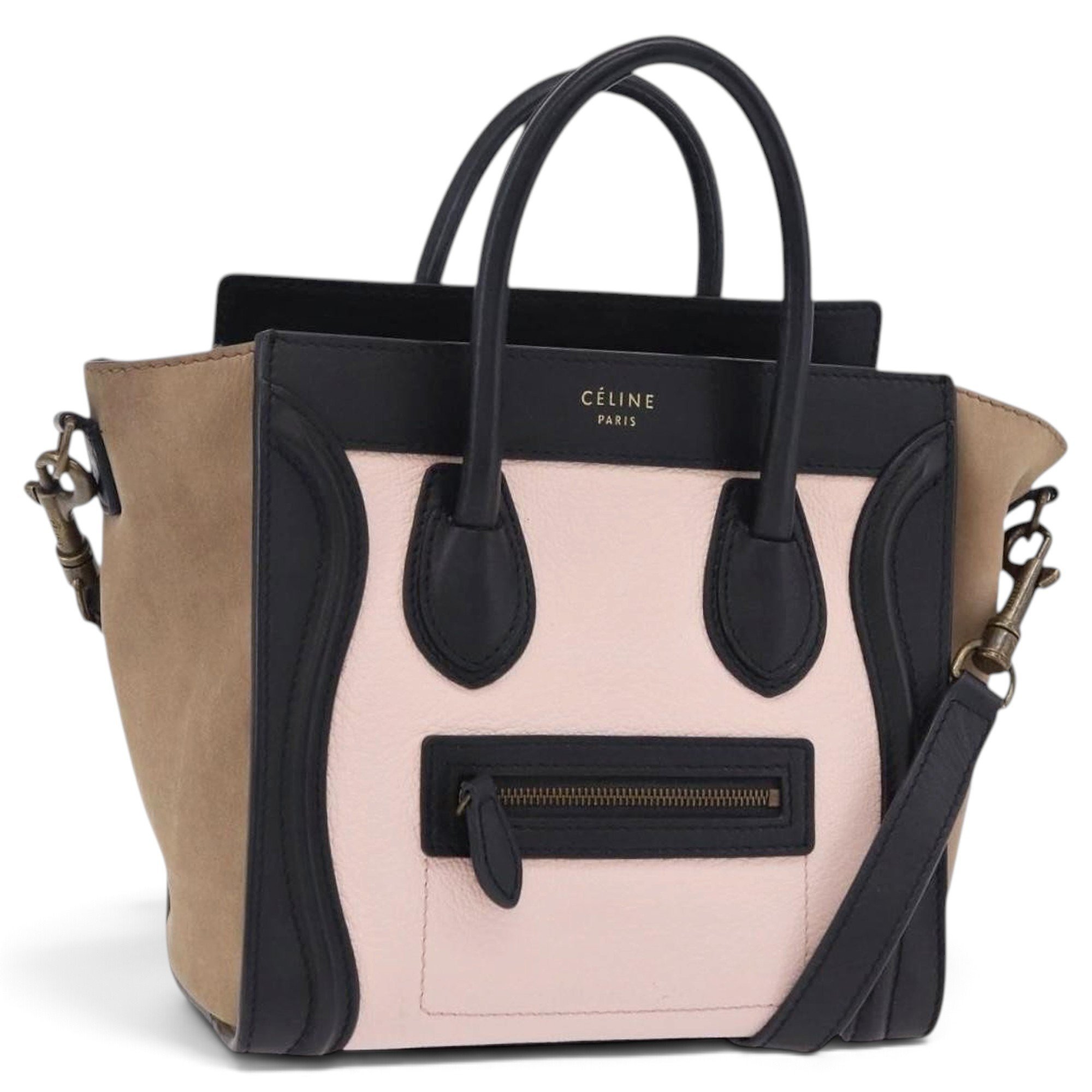 Luggage leather mini bag