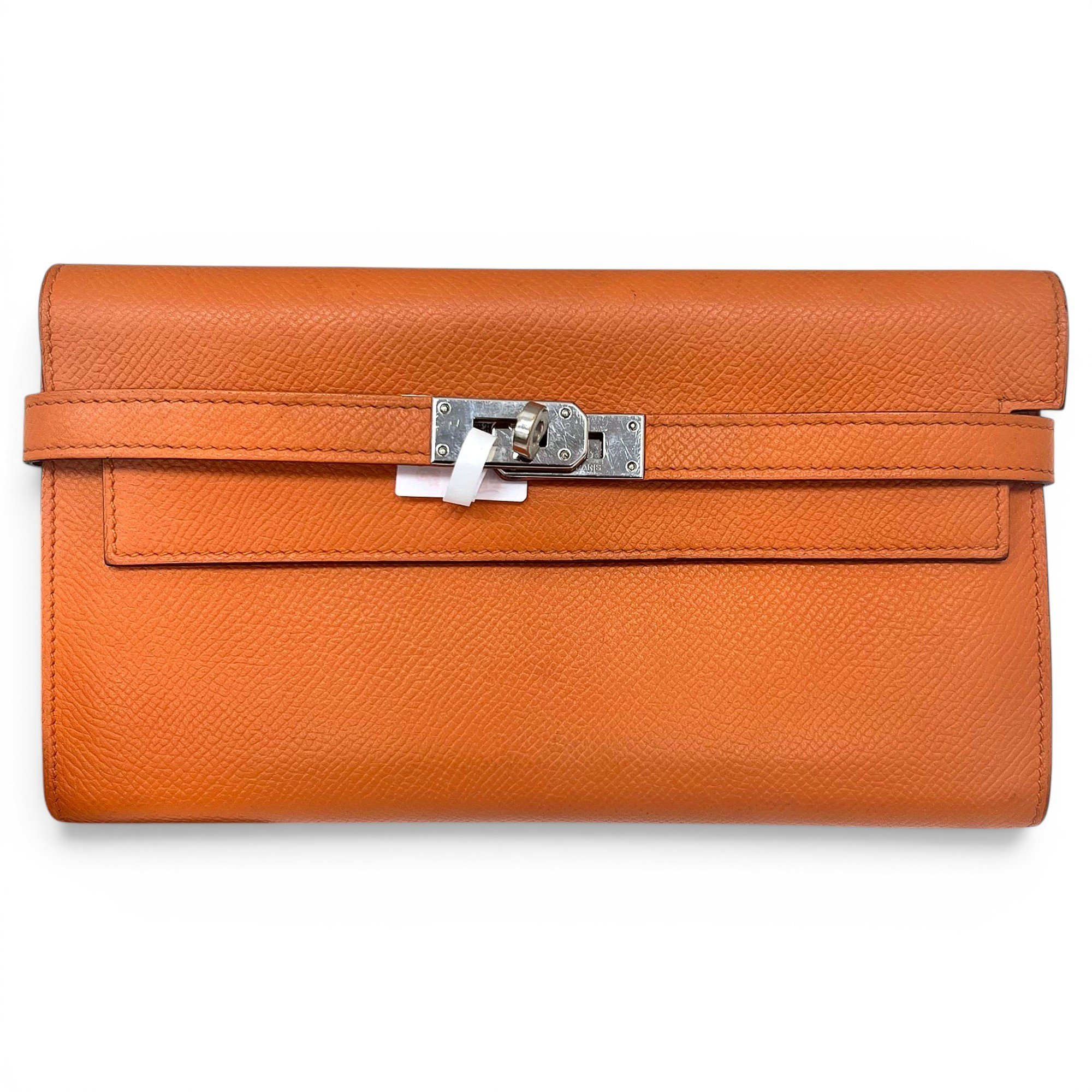 Kelly to go leather clutch bag