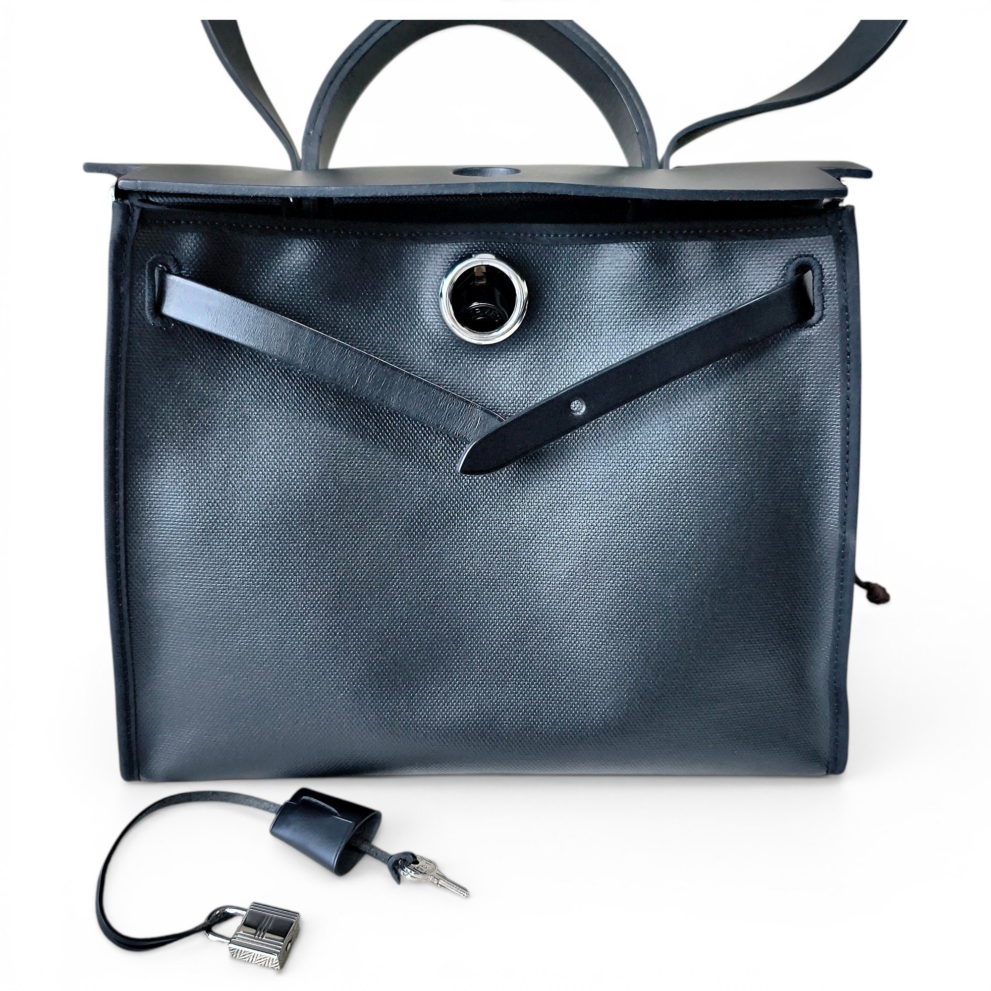 Herbag leather handbag