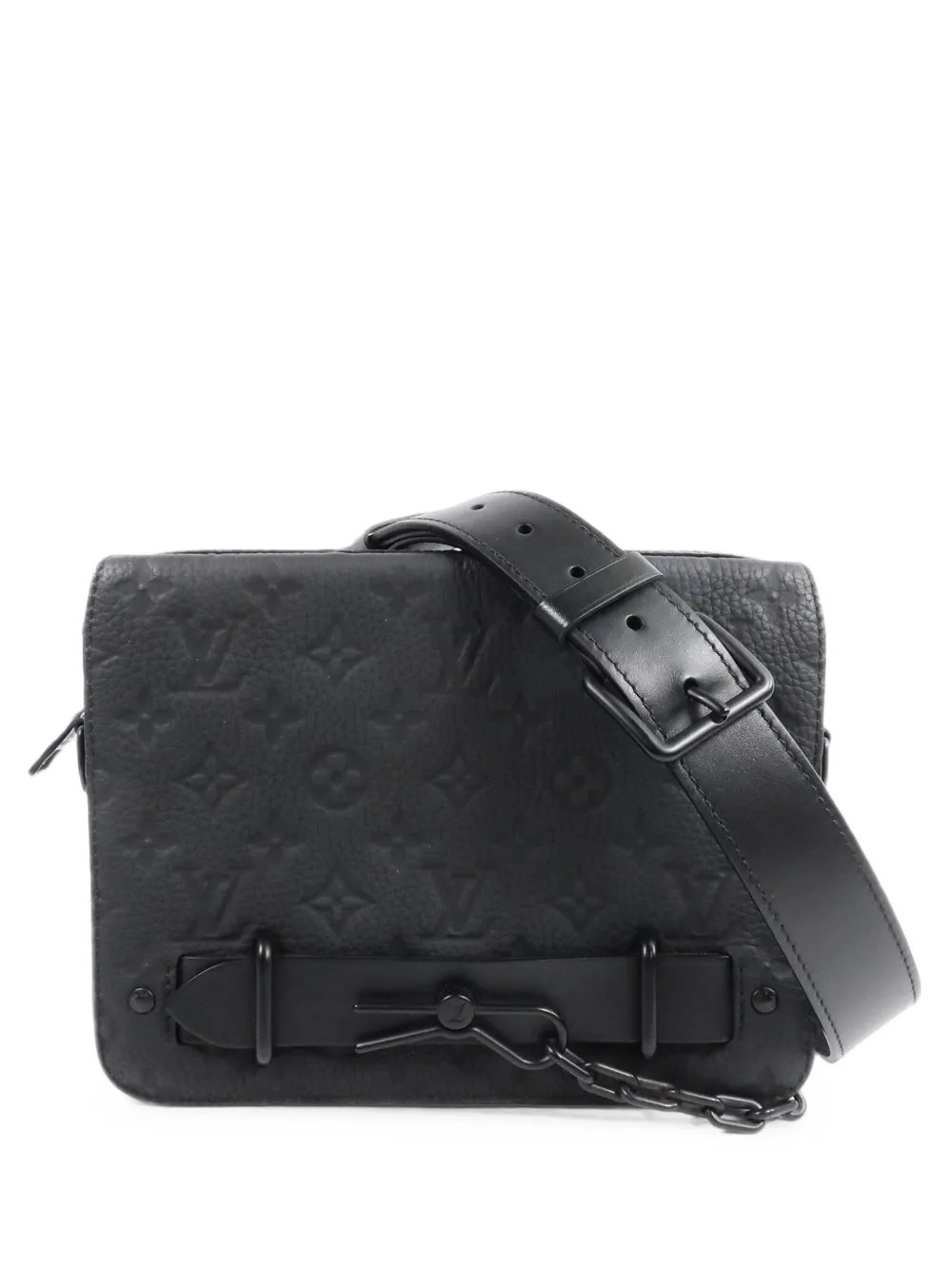 Monogram Taurillon Steamer messenger bag