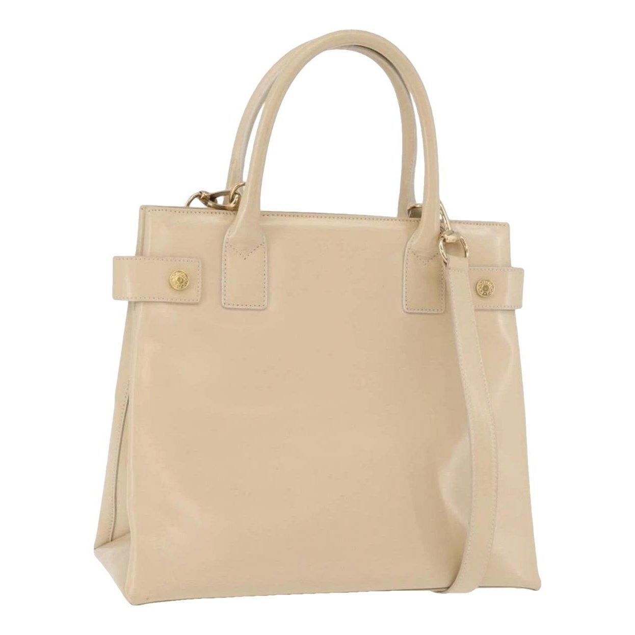 Patent leather handbag