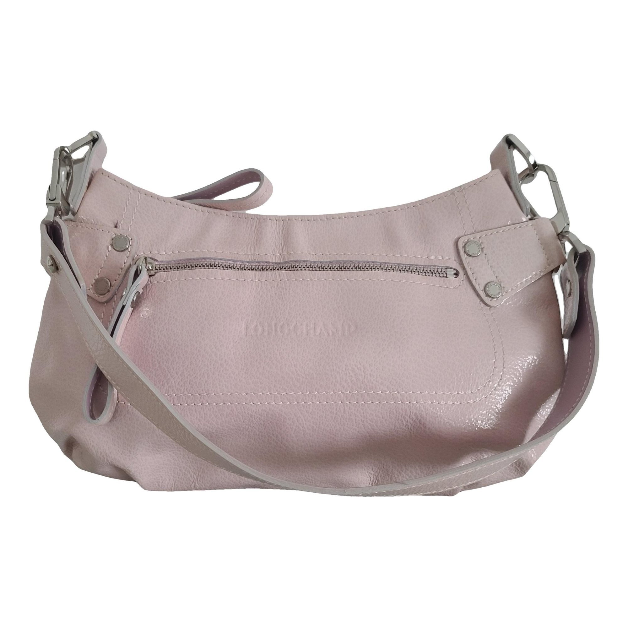Idole patent leather handbag