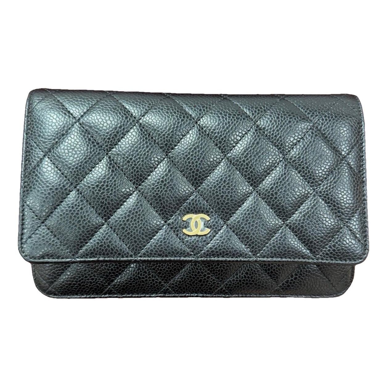 Wallet On Chain Timeless/Classique leather crossbody bag