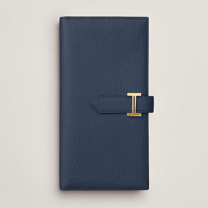 Navy Bearn Wallet