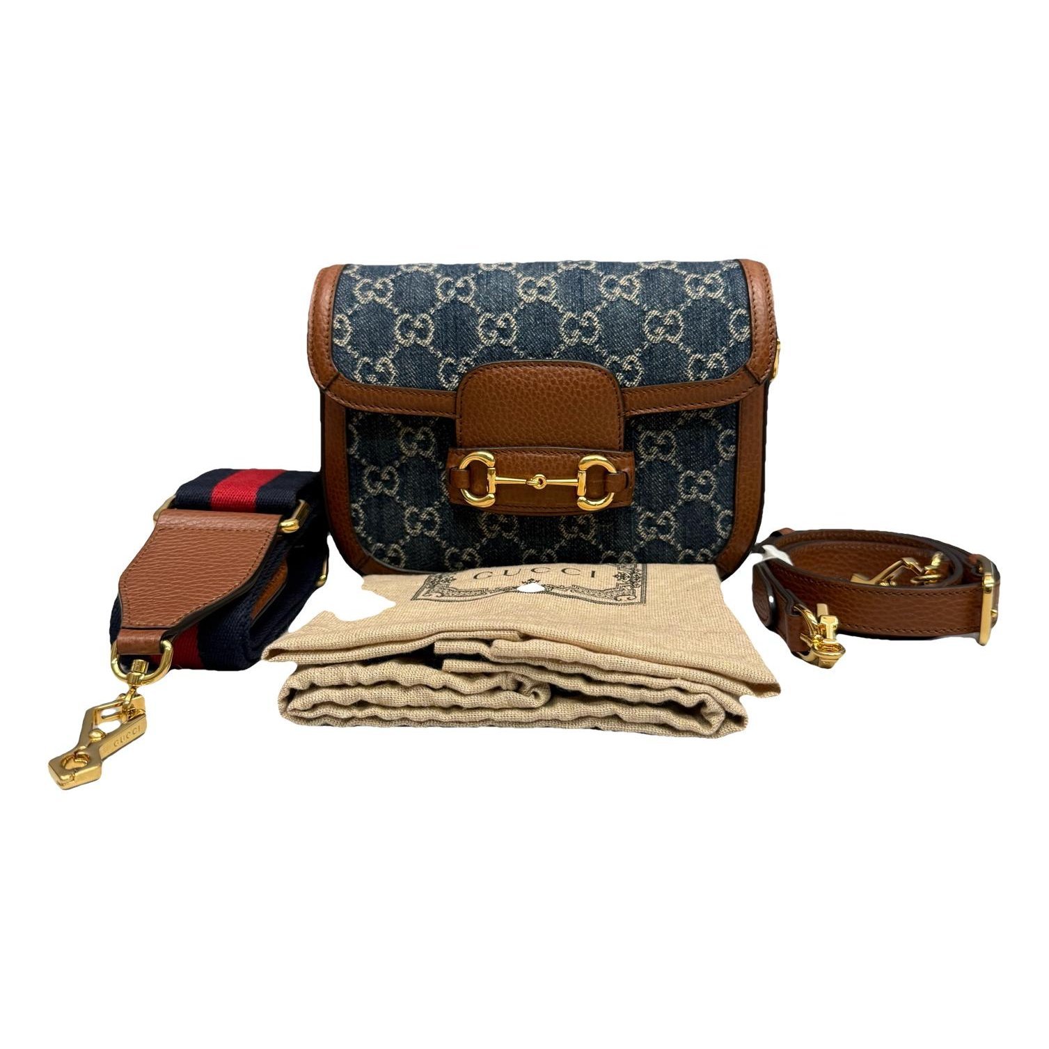 Horsebit 1955 leather handbag