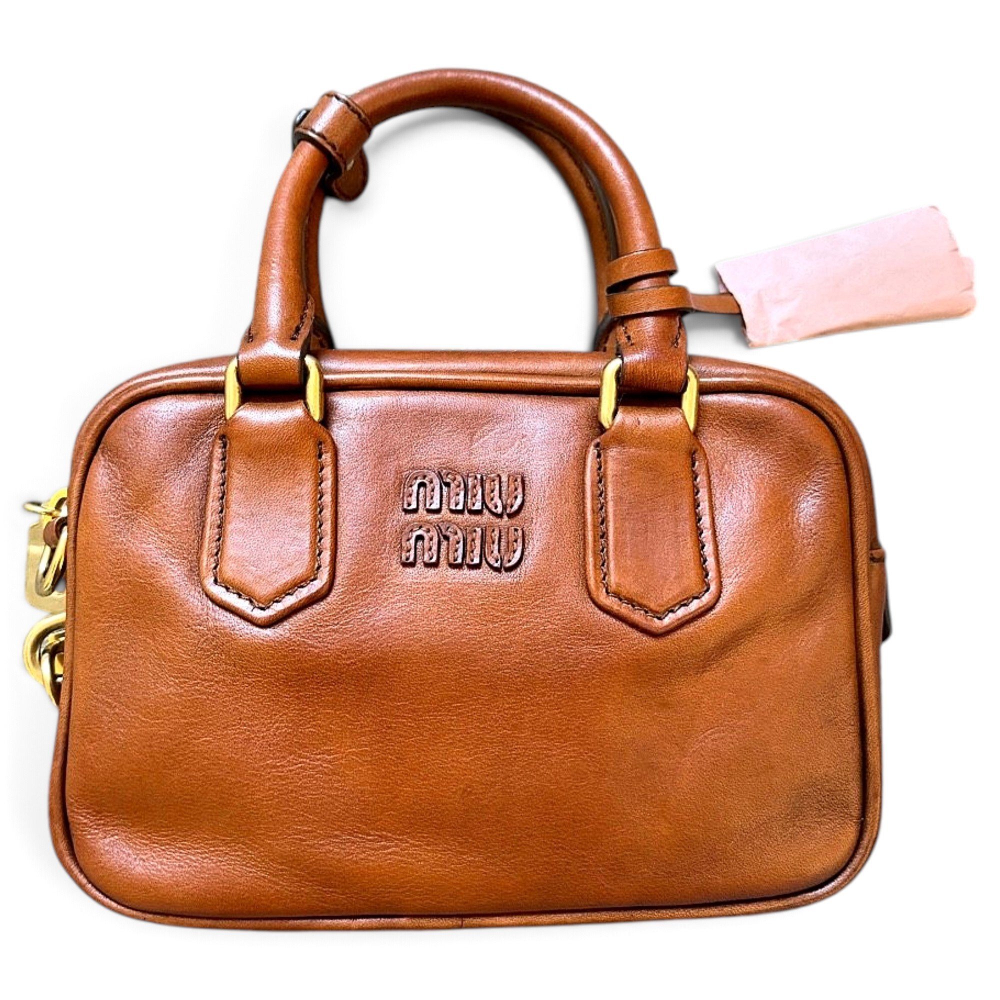 Arcadie leather handbag