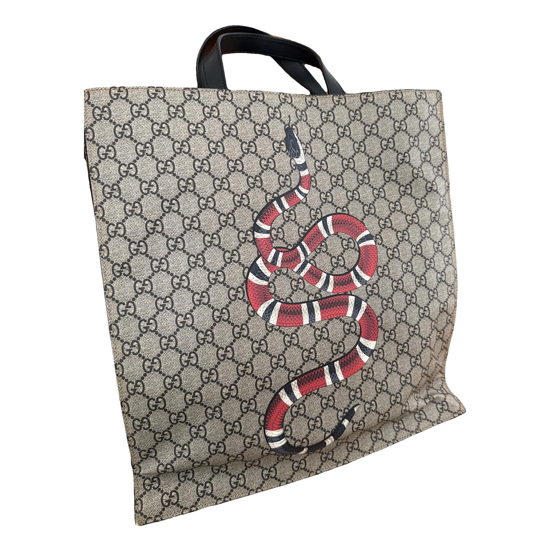 Bestiary tote leather handbag