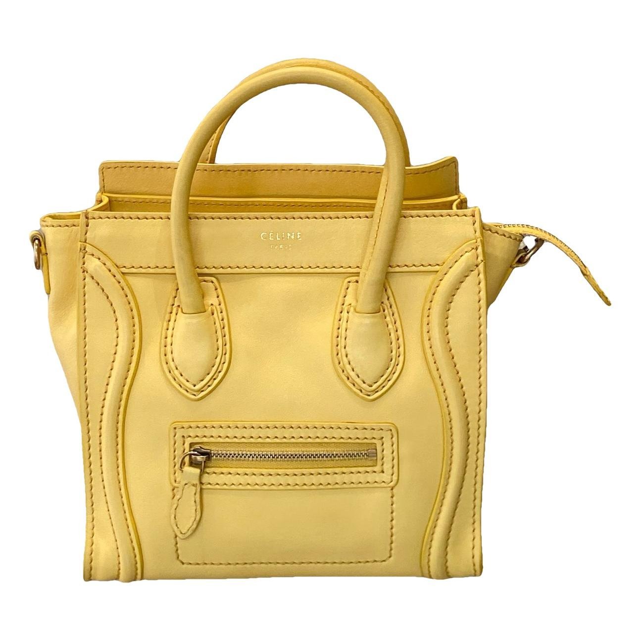 Luggage leather handbag