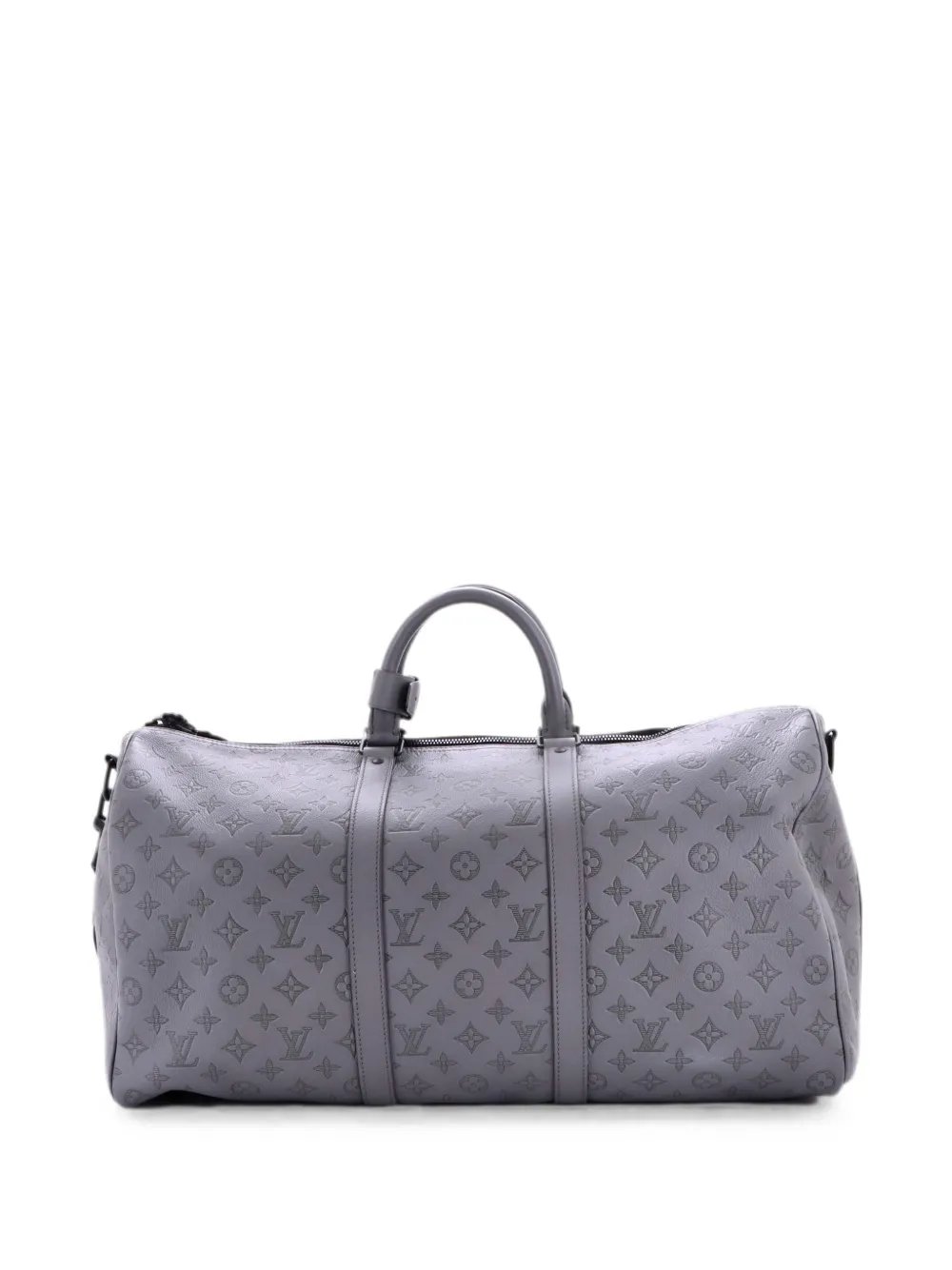 Louis Vuitton Keepall Bandouliere Bag Monogram Shadow Leather 50 travel bag