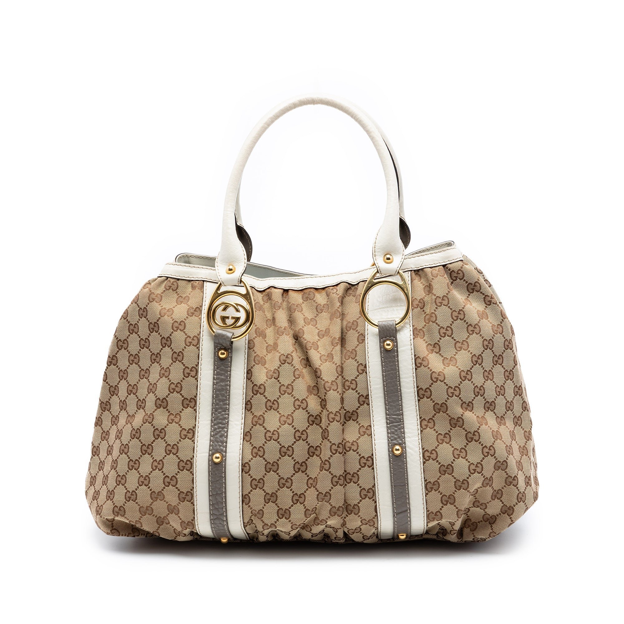 Leather tote