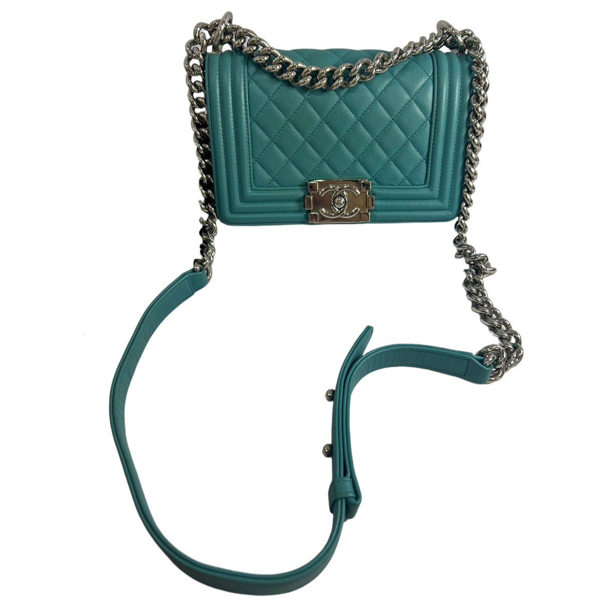 Boy leather crossbody bag