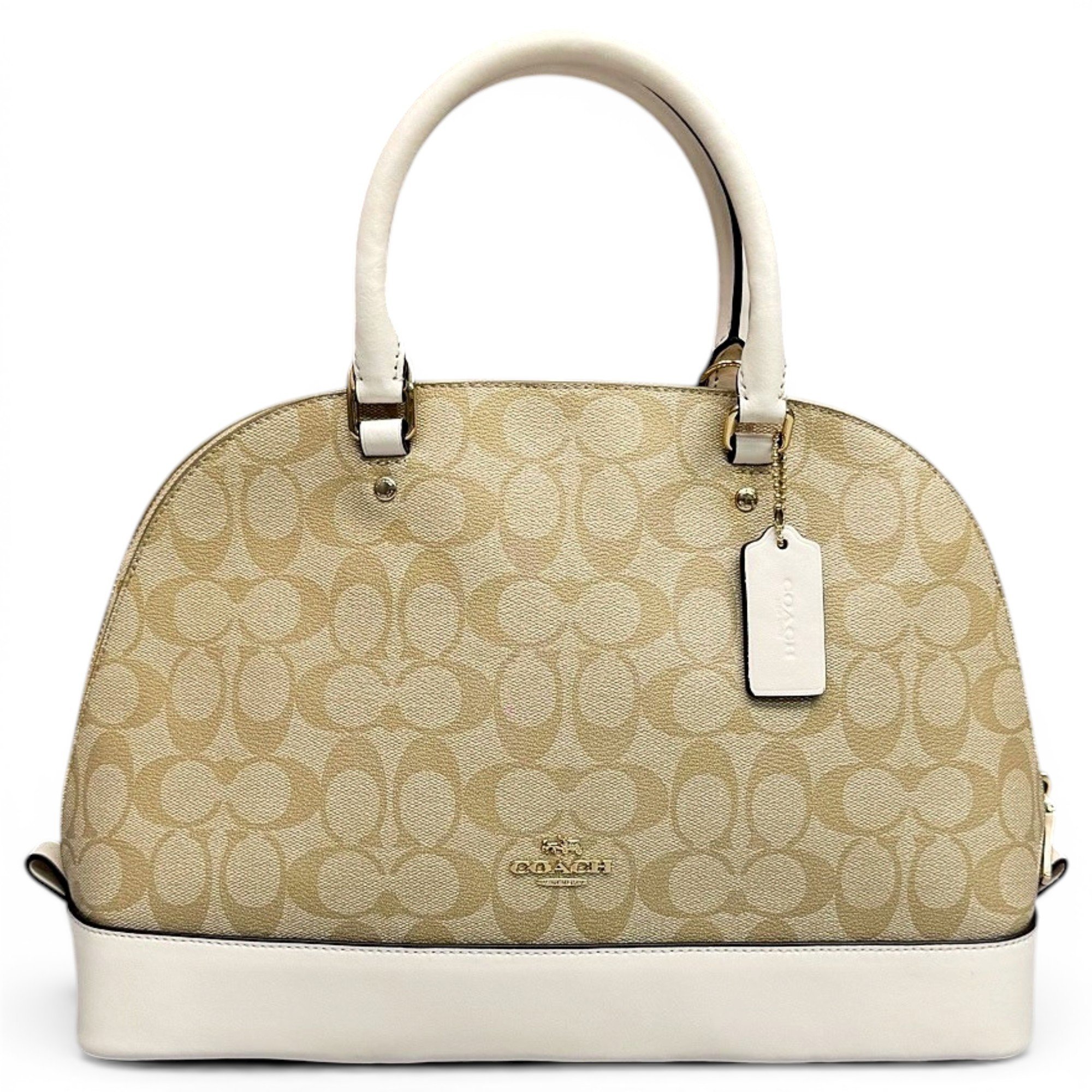 Leather satchel