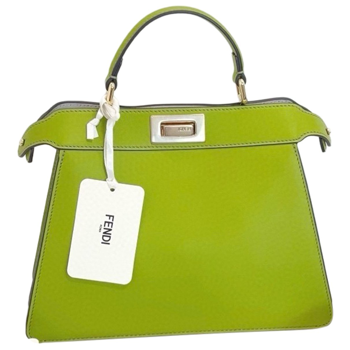 Peekaboo leather handbag