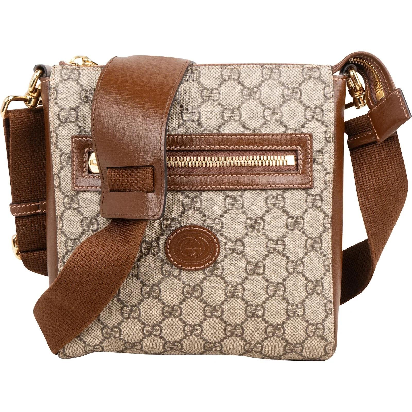 Ophidia GG Supreme leather crossbody bag