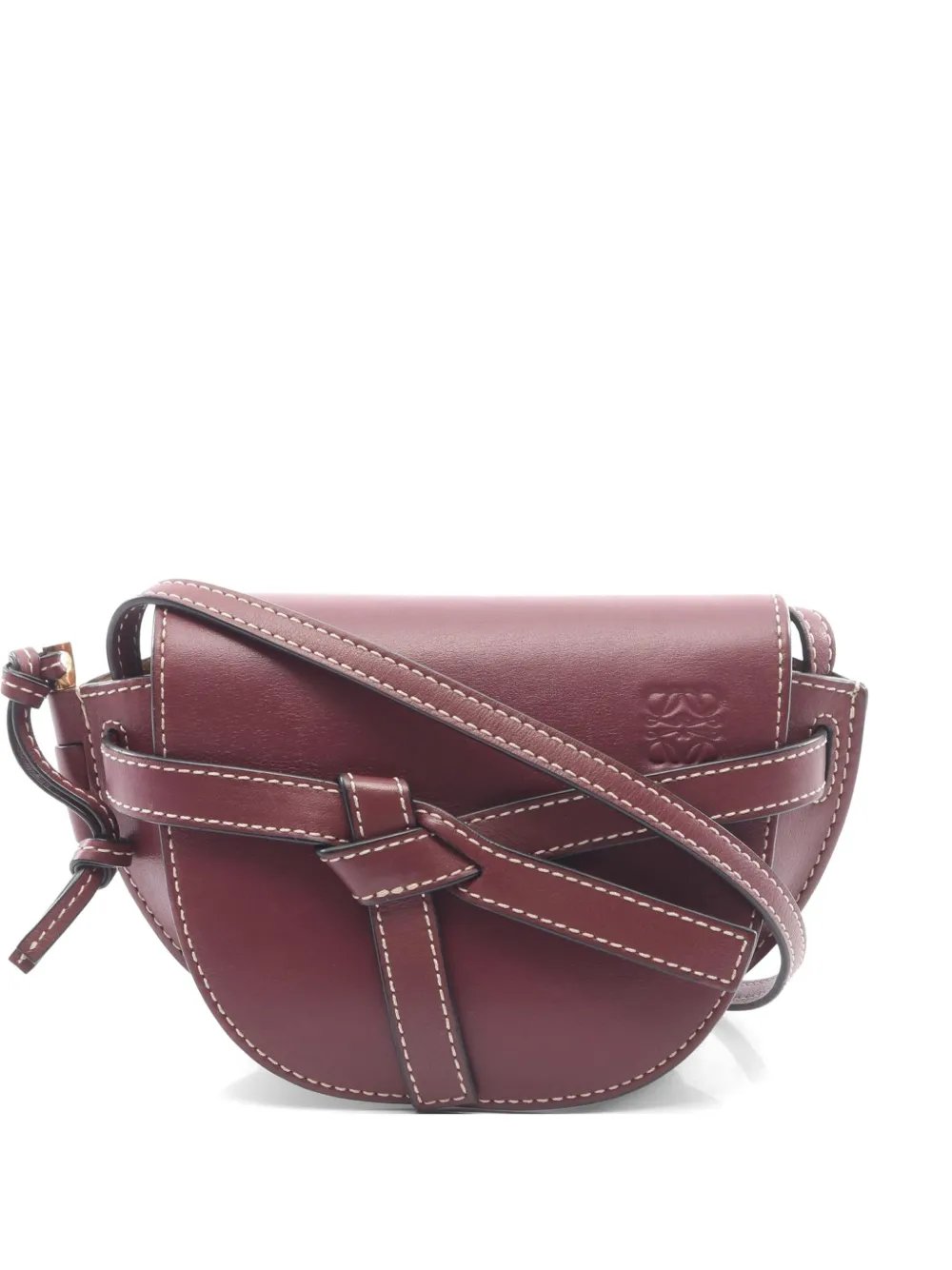 2000s mini Gate leather crossbody bag