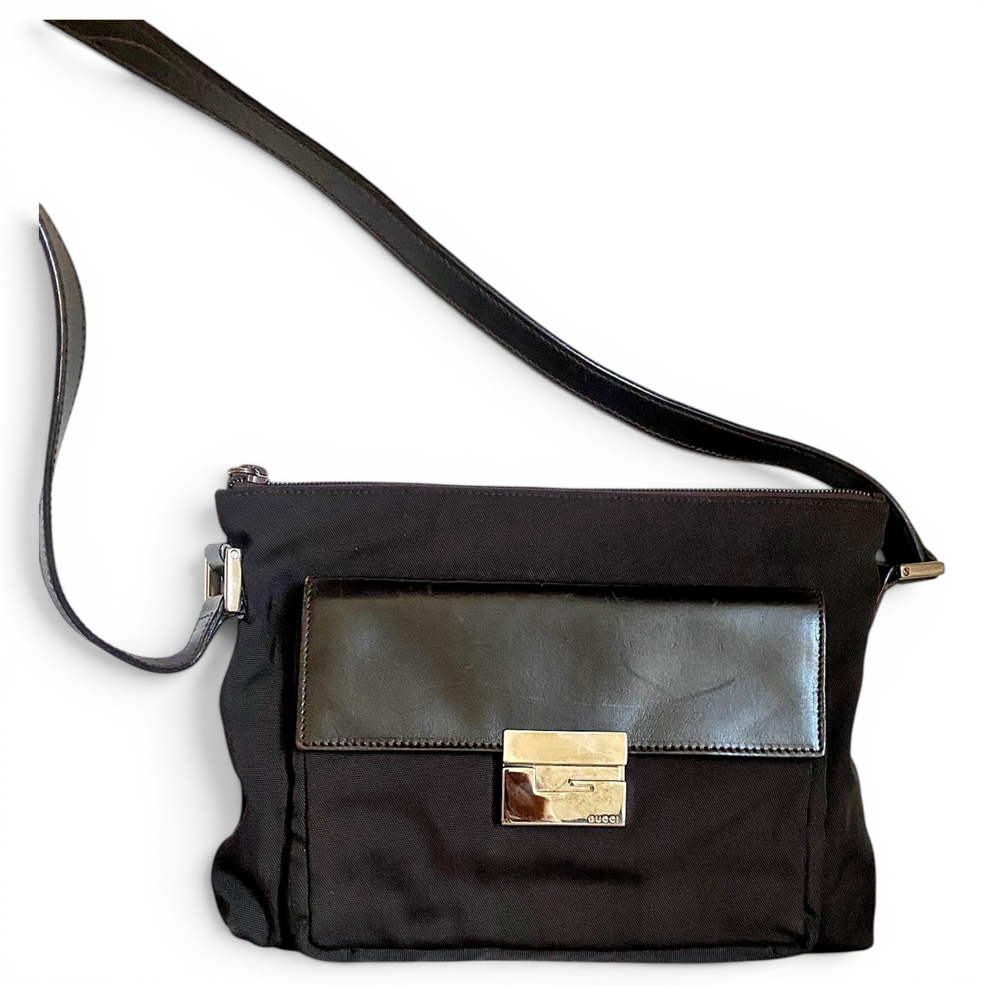 Leather handbag