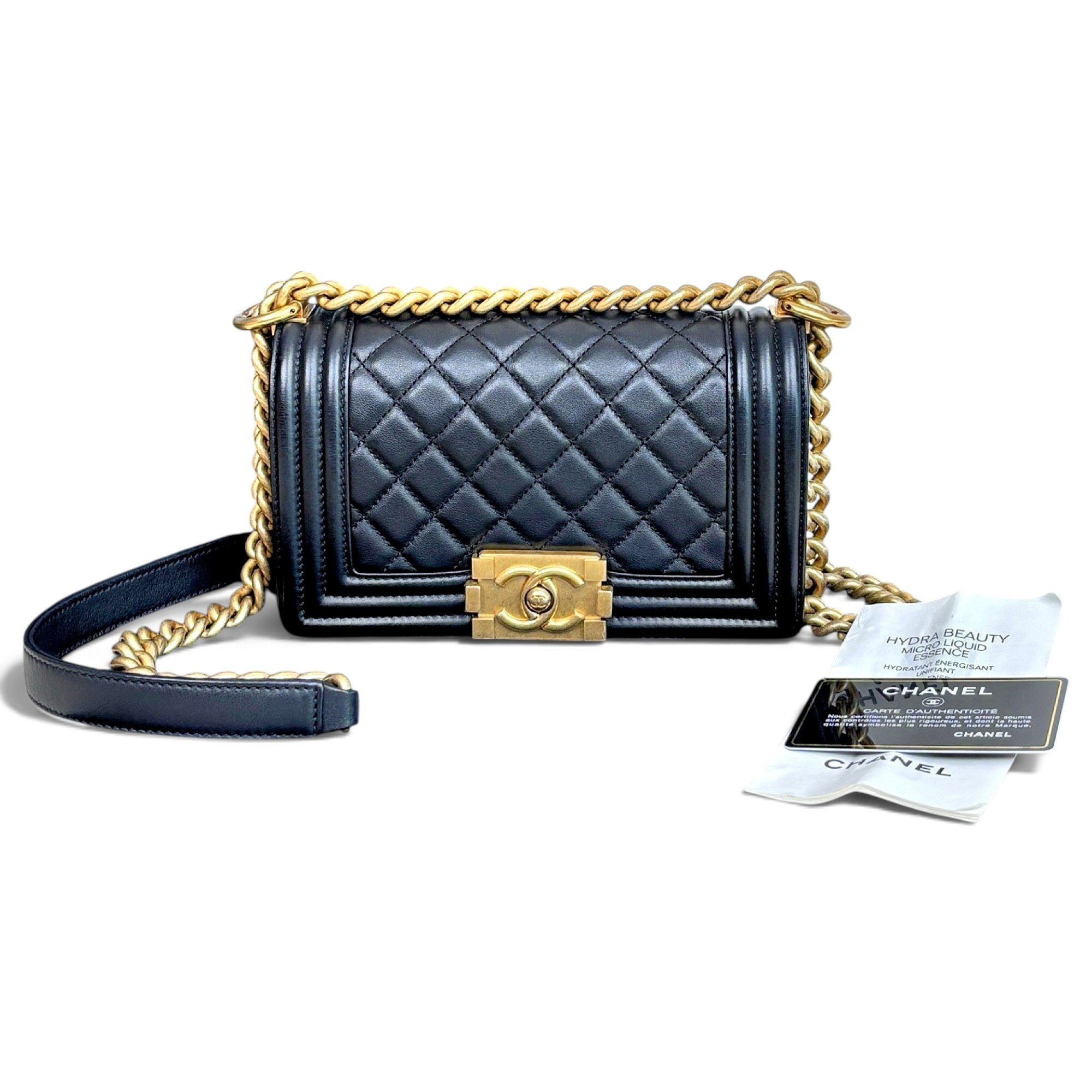 Boy leather handbag