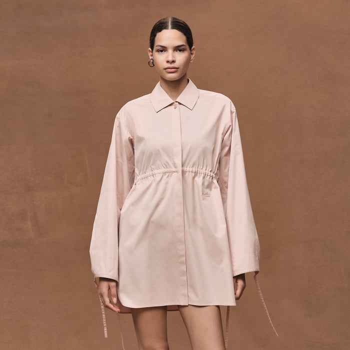 Rose Palomino Drawstring Shirt