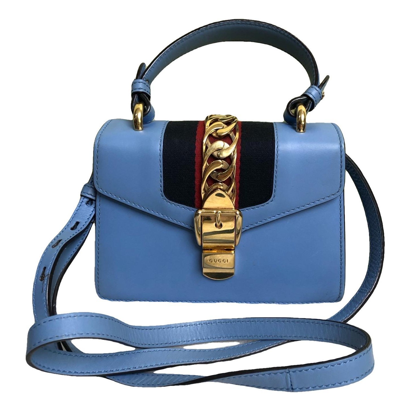 Sylvie Top Handle leather handbag