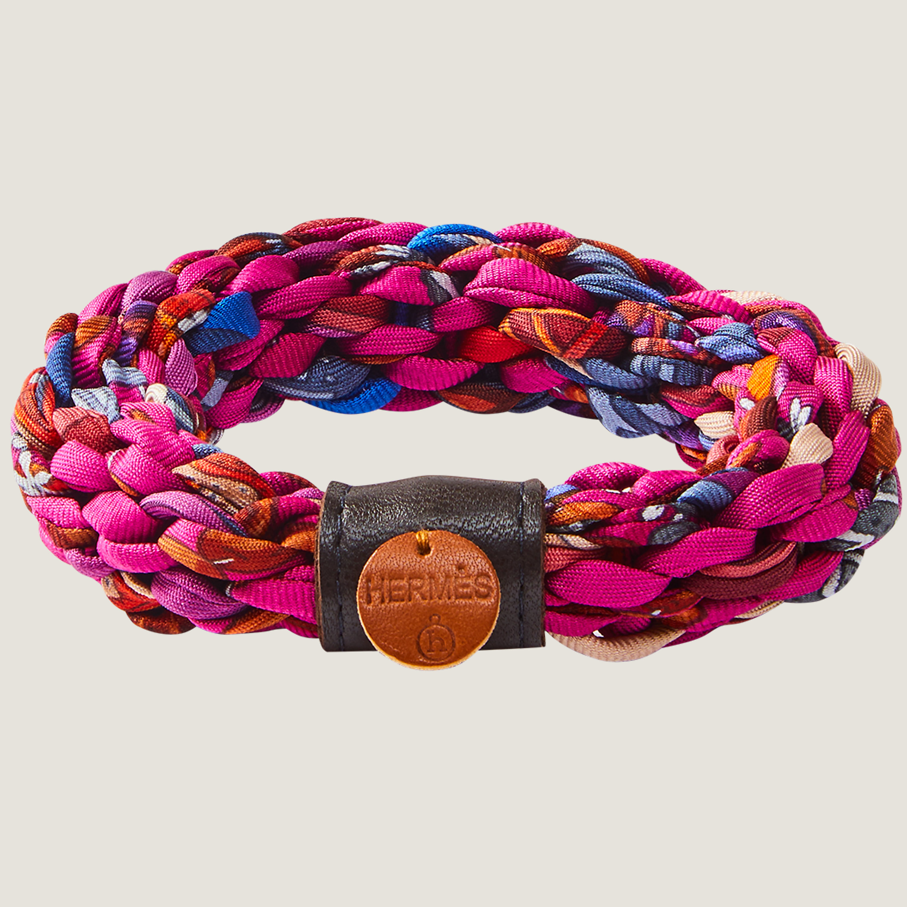 Multistrand woven bracelet