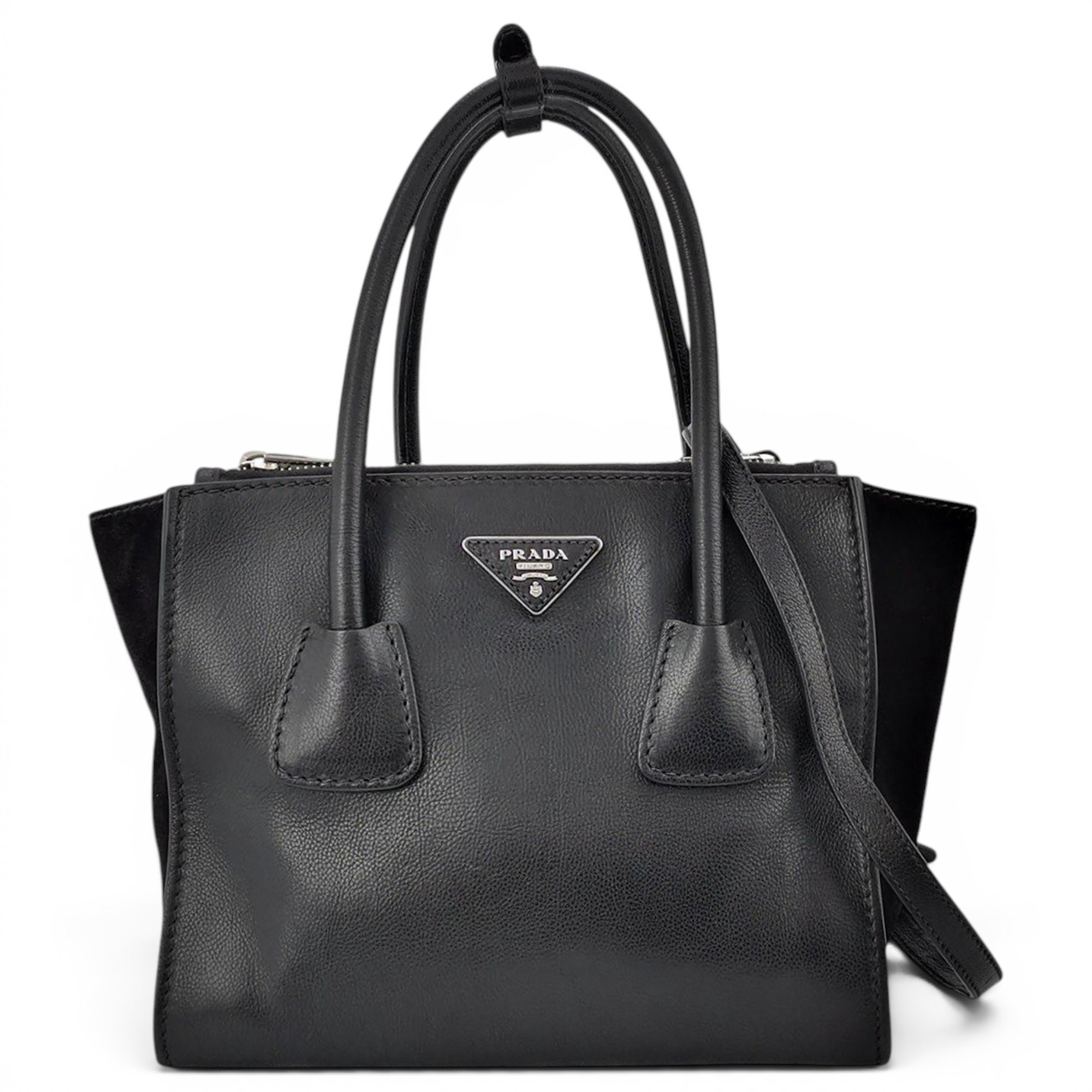 Leather tote