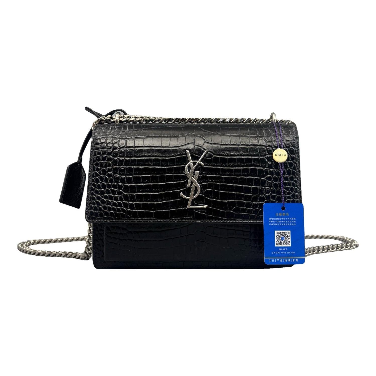 Sunset leather handbag