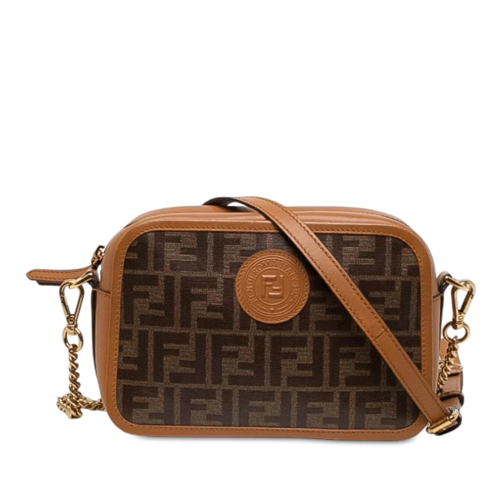FF leather handbag