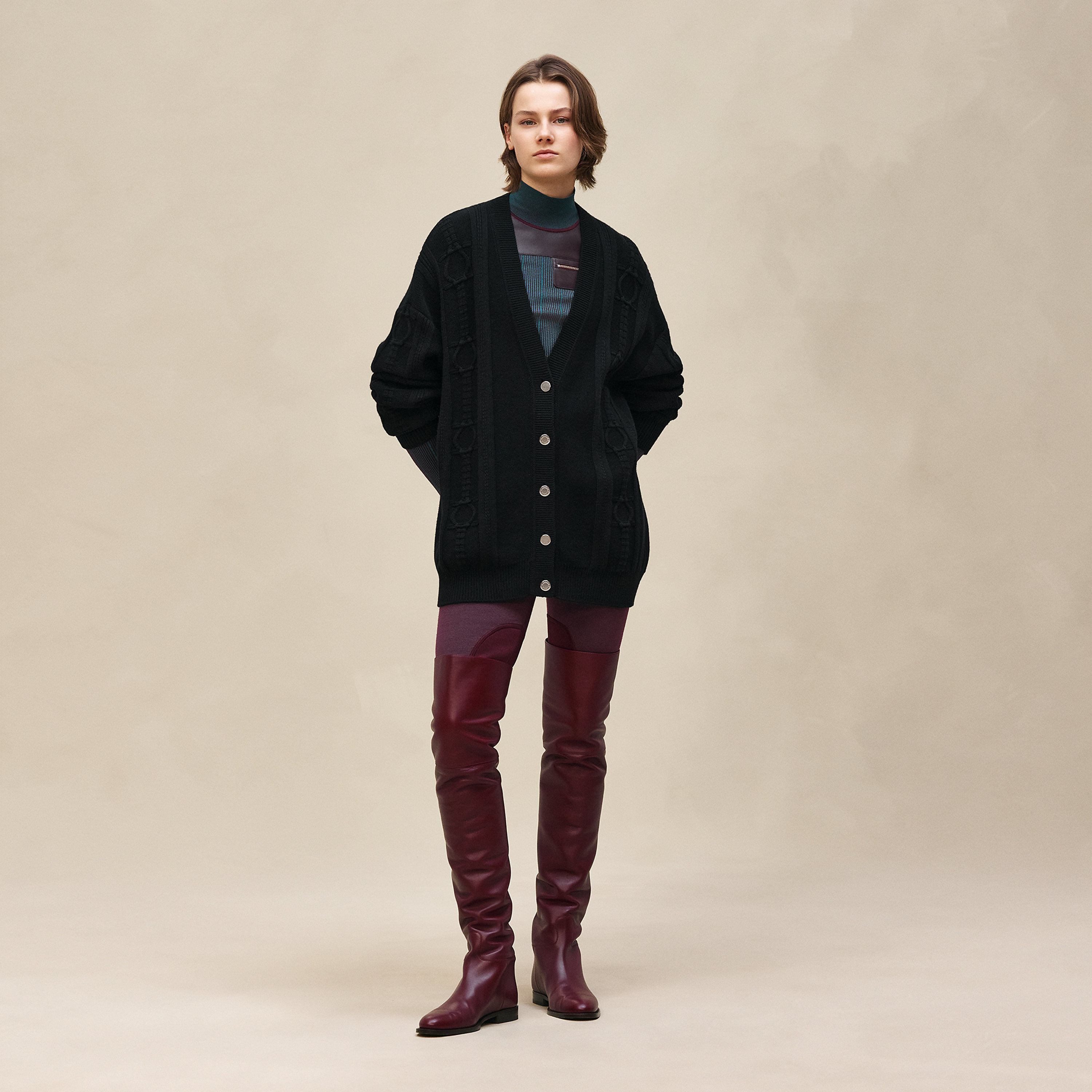 Buttoned cardigan
