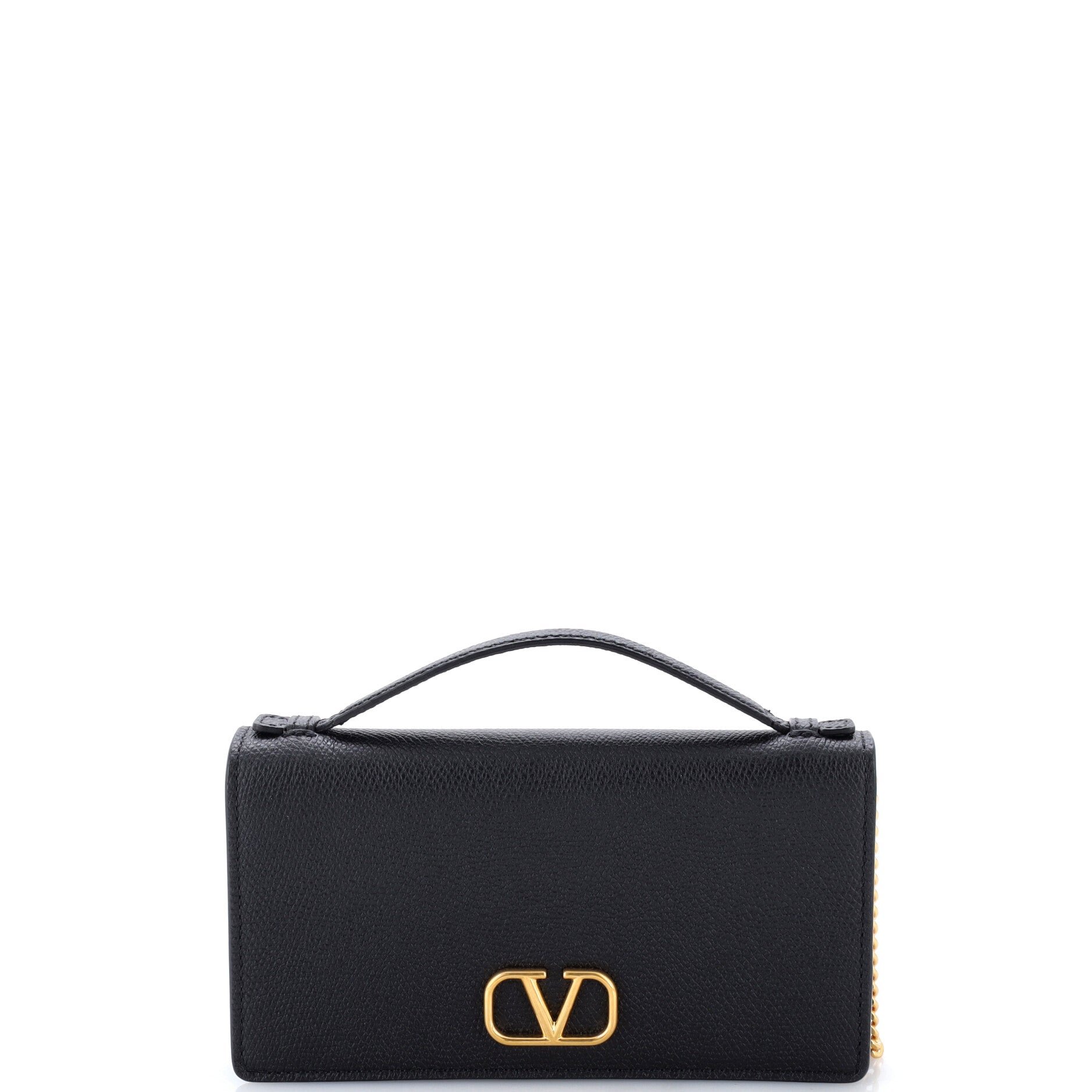 VLogo Signature Wallet on Chain Leather