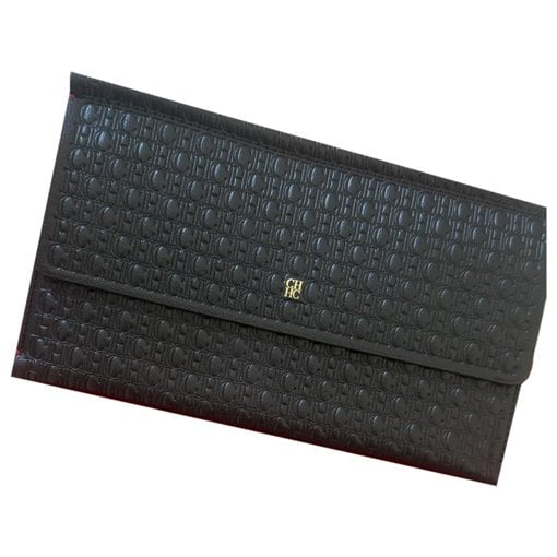 Carolina Herrera Leather clutch bag
