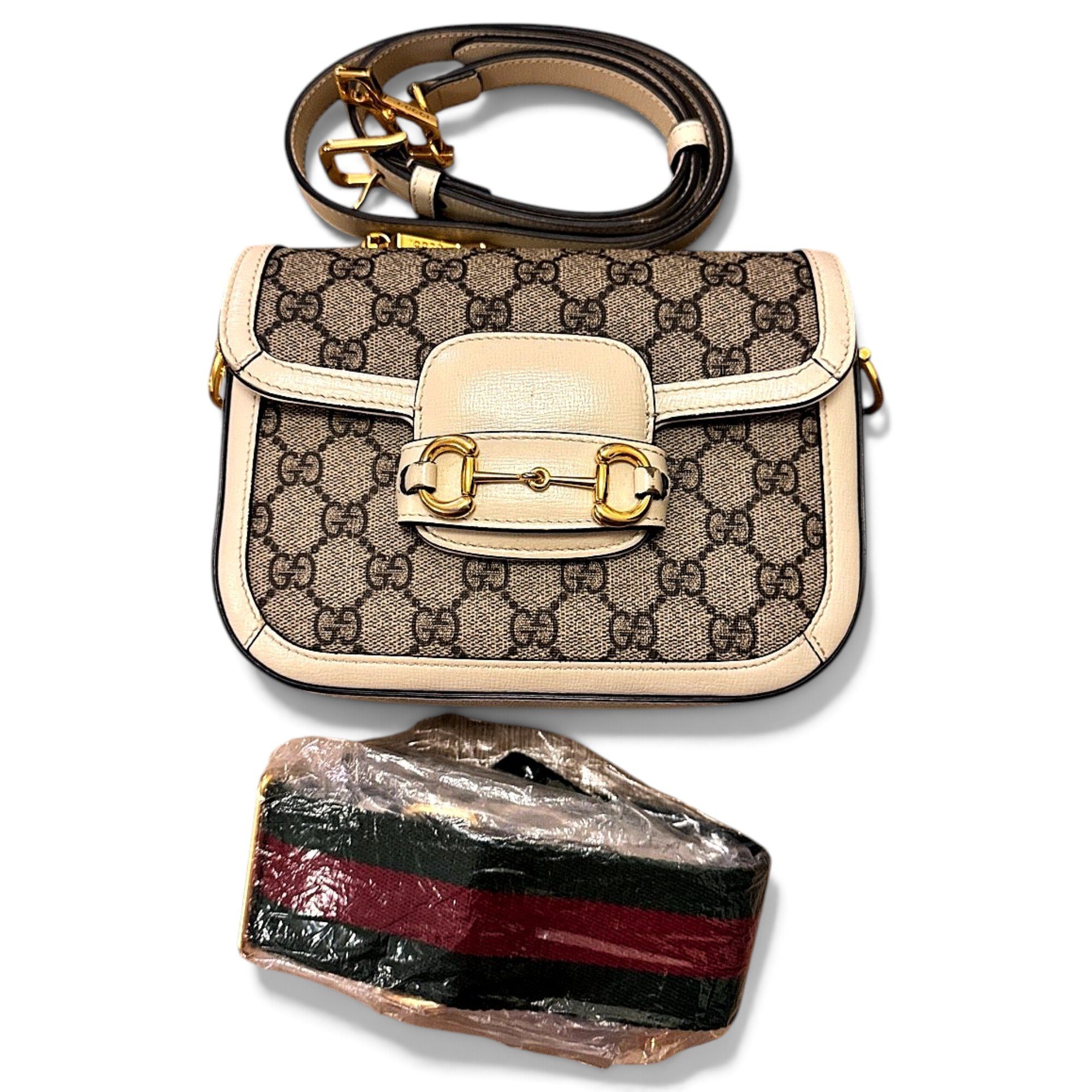 Horsebit 1955 leather crossbody bag