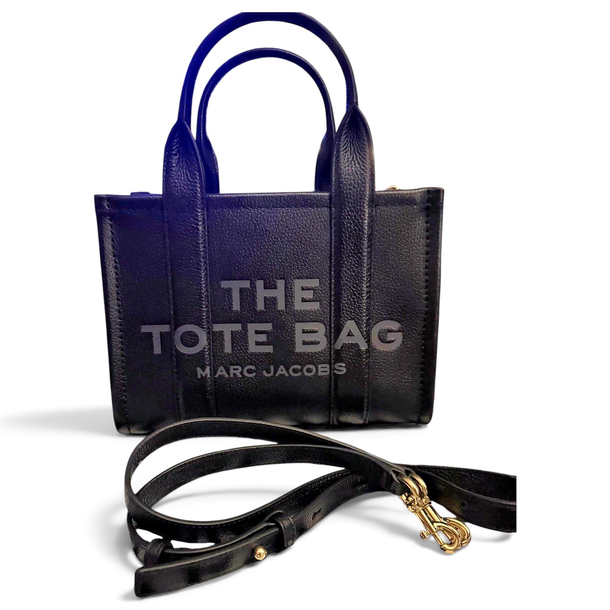 Leather tote